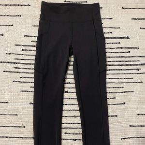 lululemon invigorate high rise black leggings